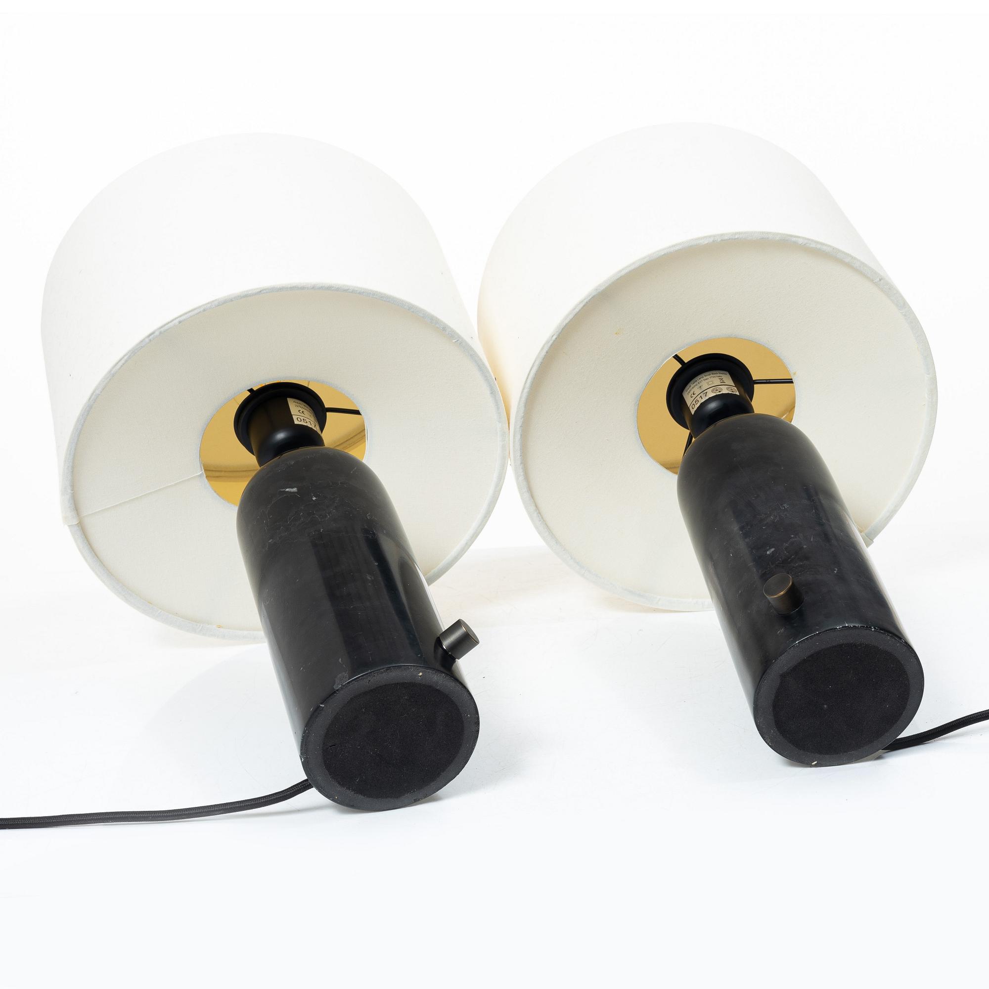 Table lamps, a pair, "Gravity", Gubi.