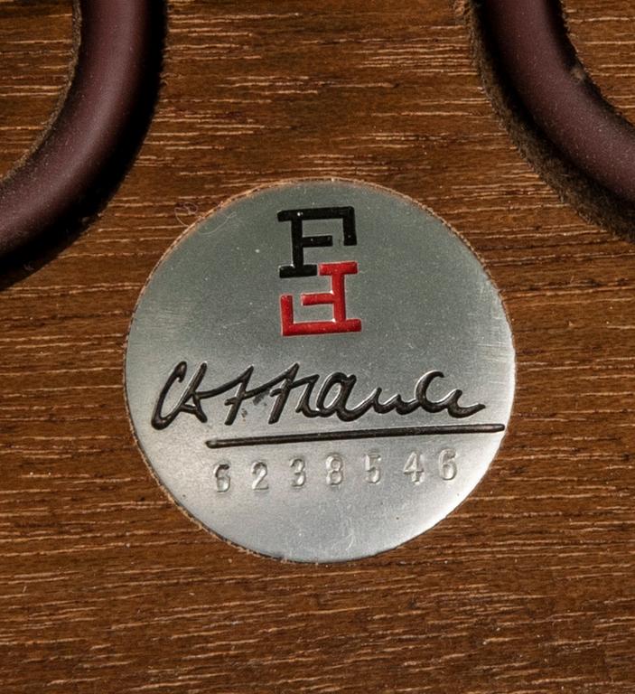 Peter Hvidt & Orla Mølgaard Nielsen, hörnsoffa med bord 3 dlr, "Minerva", France & Daverkosen Danmark 1950/1960-tal.