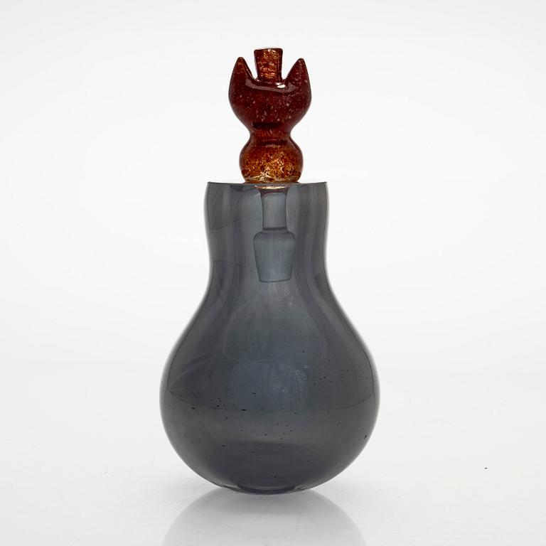 Tiina Nordström, an art glass signed Tiina Nordström, Iittala 1994.