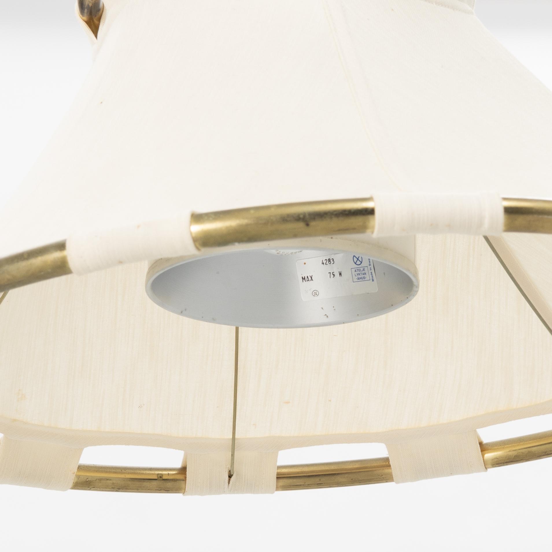 Anna Ehrner, a model 'Anna' ceiling light, Ateljé Lyktan. Model launched 1972.