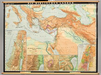 SKOLKARTOR, 2 st, 1900-talets mitt.