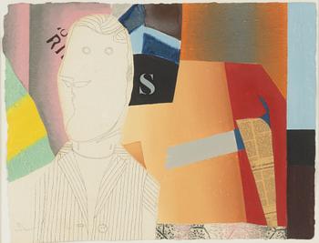 Max Papart, Portrait in half-figure.