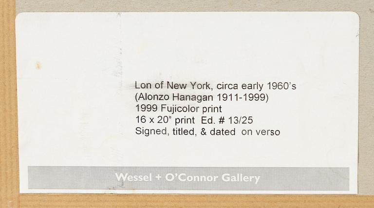 Alonzo Hanagan (Lon of New York), Male model, 1960's.