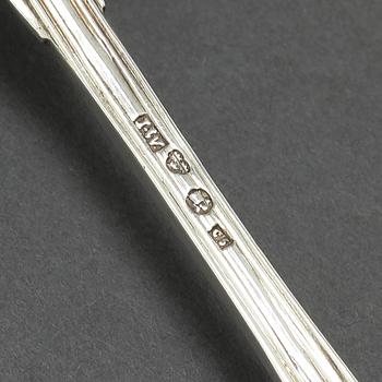 17 pcs of silver cutlery from 19th and 20th century.