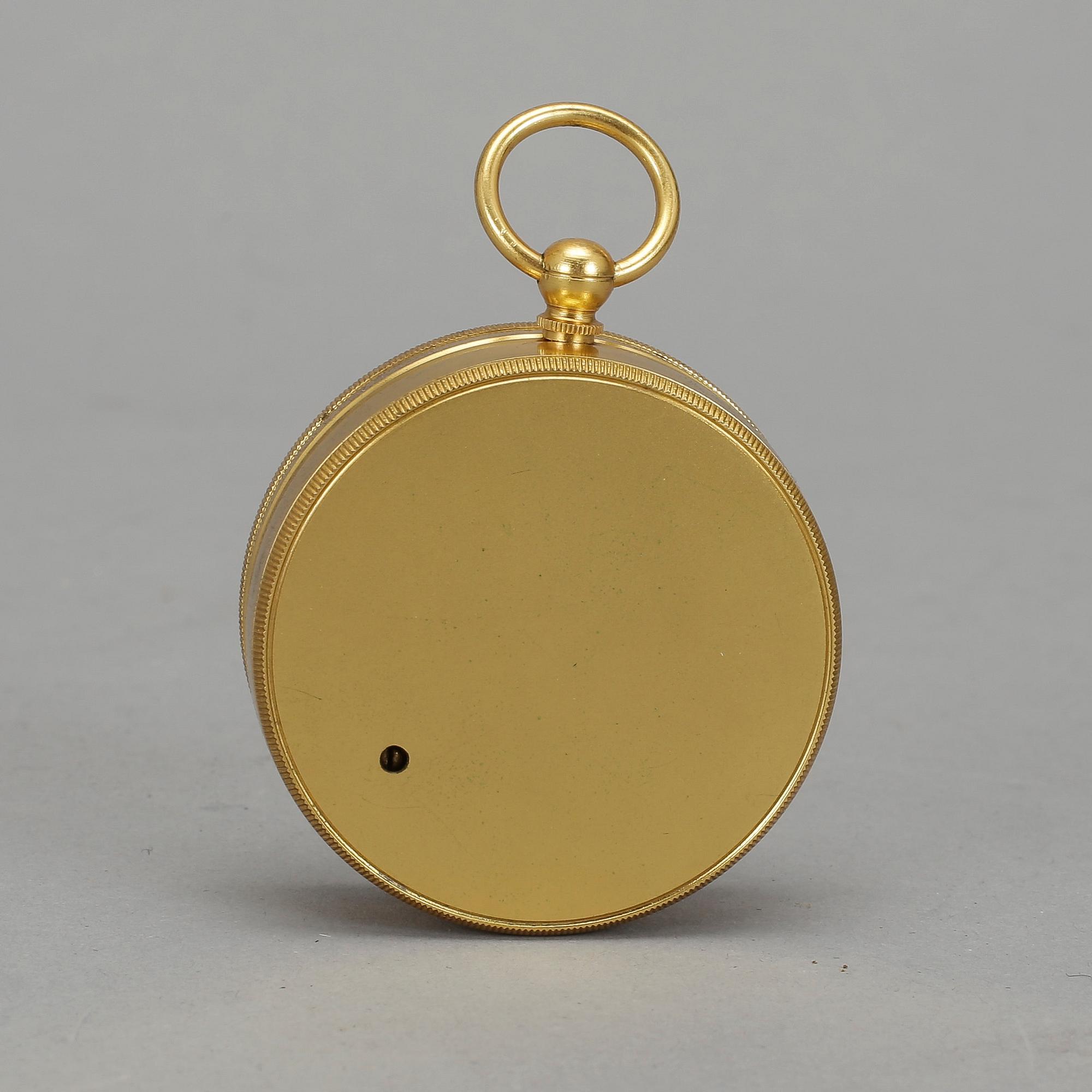 MÄTINSTRUMENT, mässing. I originaletui. Omkring 1900.