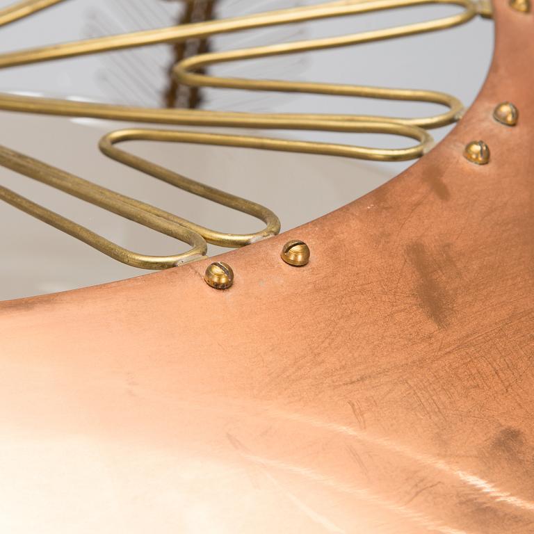 Lisa Johansson-Pape, taklampa, beställningsarbete, Stockmann Orno. Tillverkad 1948-1950.