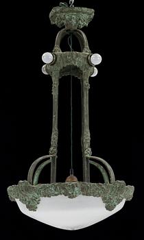 ALICE NORDIN, tillskriven, takarmatur, Böhlmarks, Stockholm, 1910-20-tal.