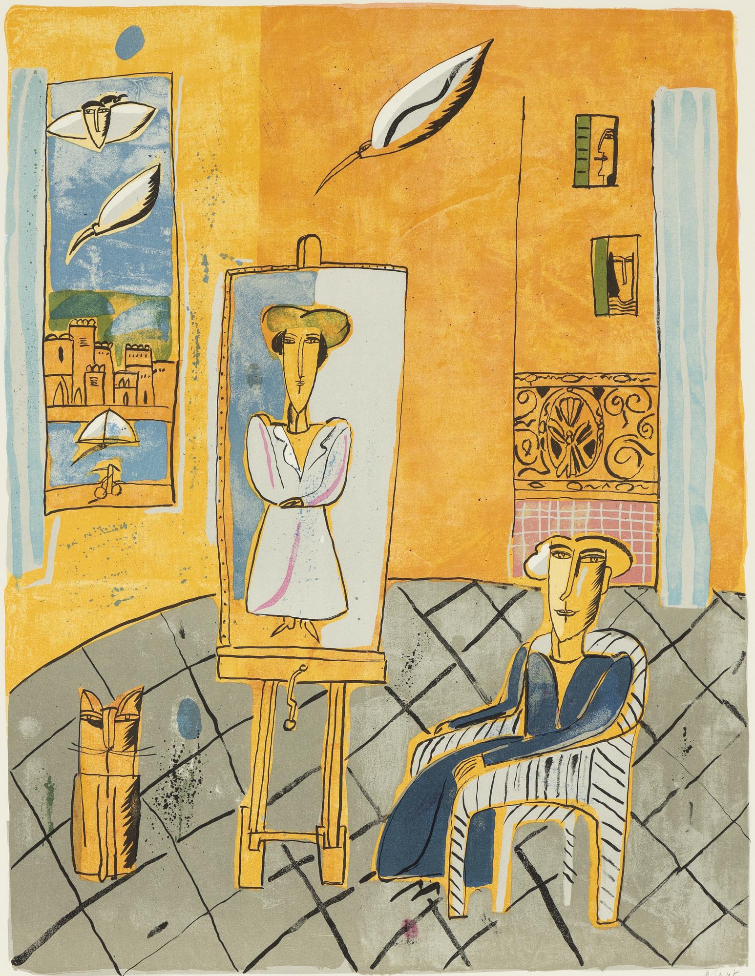 Madeleine Pyk, "I atlején".