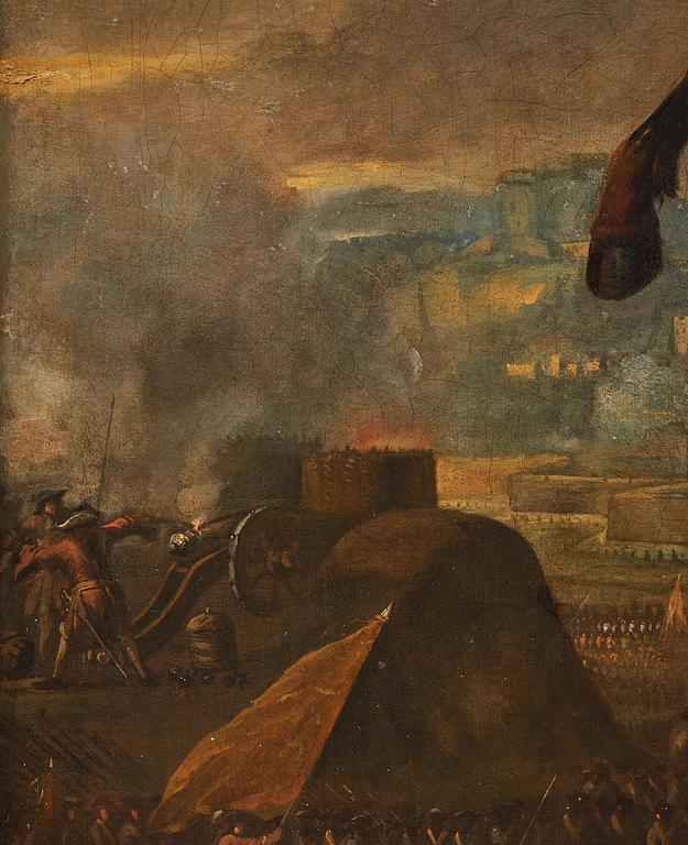 Alexander van Gaalen (Gaelen), hans krets, Wilhelm III av Oranien i slaget vid Boyne 1690.