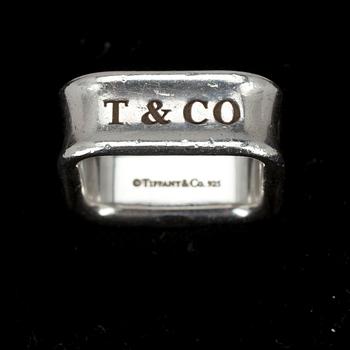 RING, sterling silver, Tiffany & Co., vikt 10,1 g.