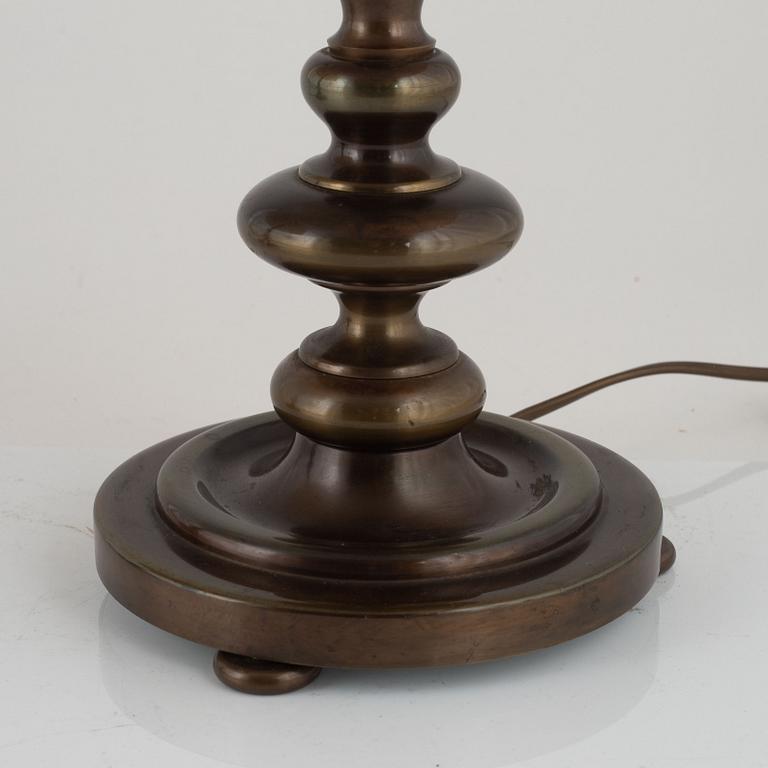 Table lamps, a pair, from around the mid-20th Century.