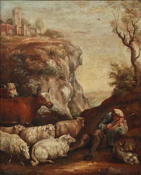 DAVID TENIERS D.Y, hans art, 1700-talets första hälft.