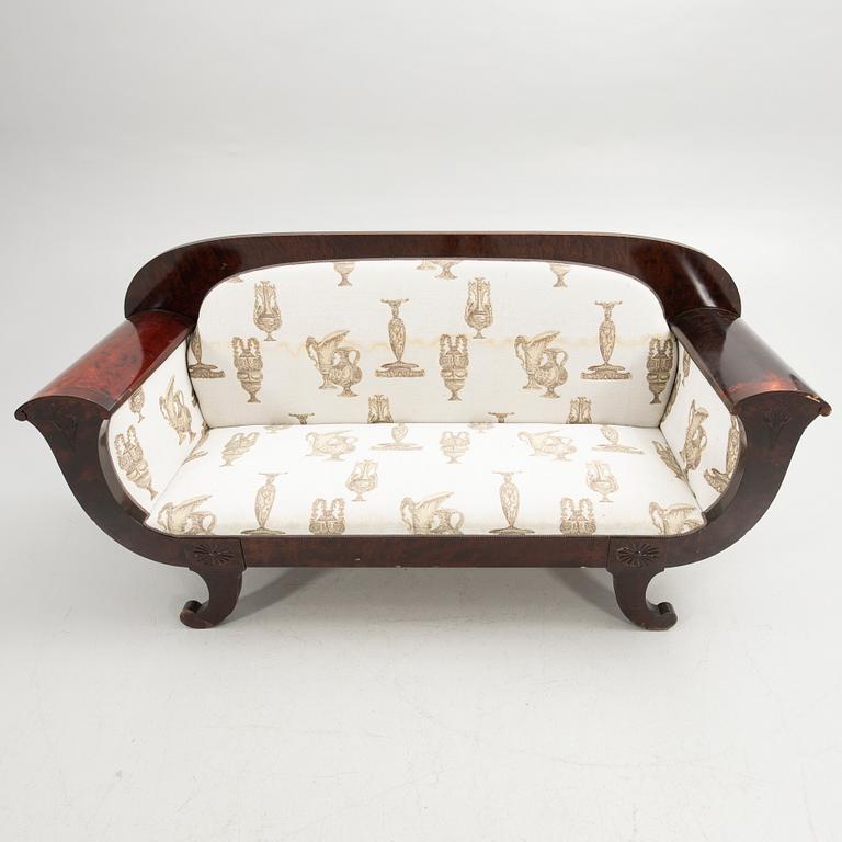 Sofa, Empire style, early 20th century.