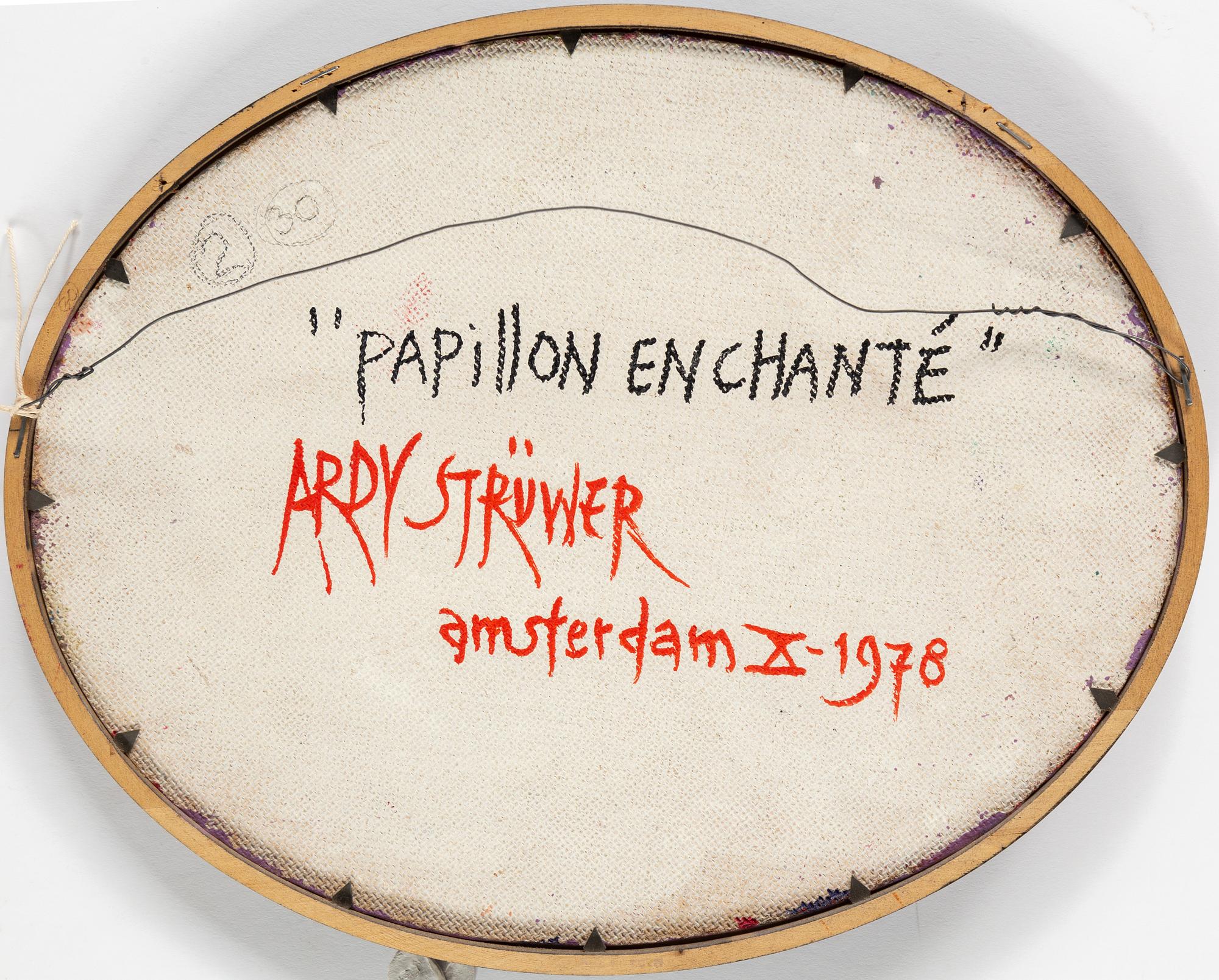 ARDY STRÜWER, olja på pannå, signerad och daterad 78.