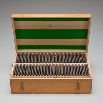 SKIOPTIKON MED GLASPLÅTAR, 1900-talets första hälft.
