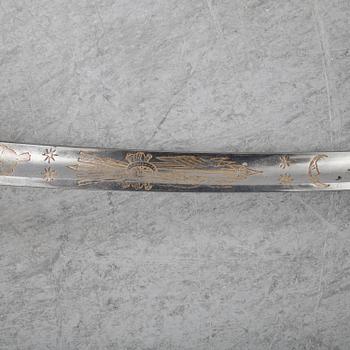 A 19th Century Swedish officer's sabre.