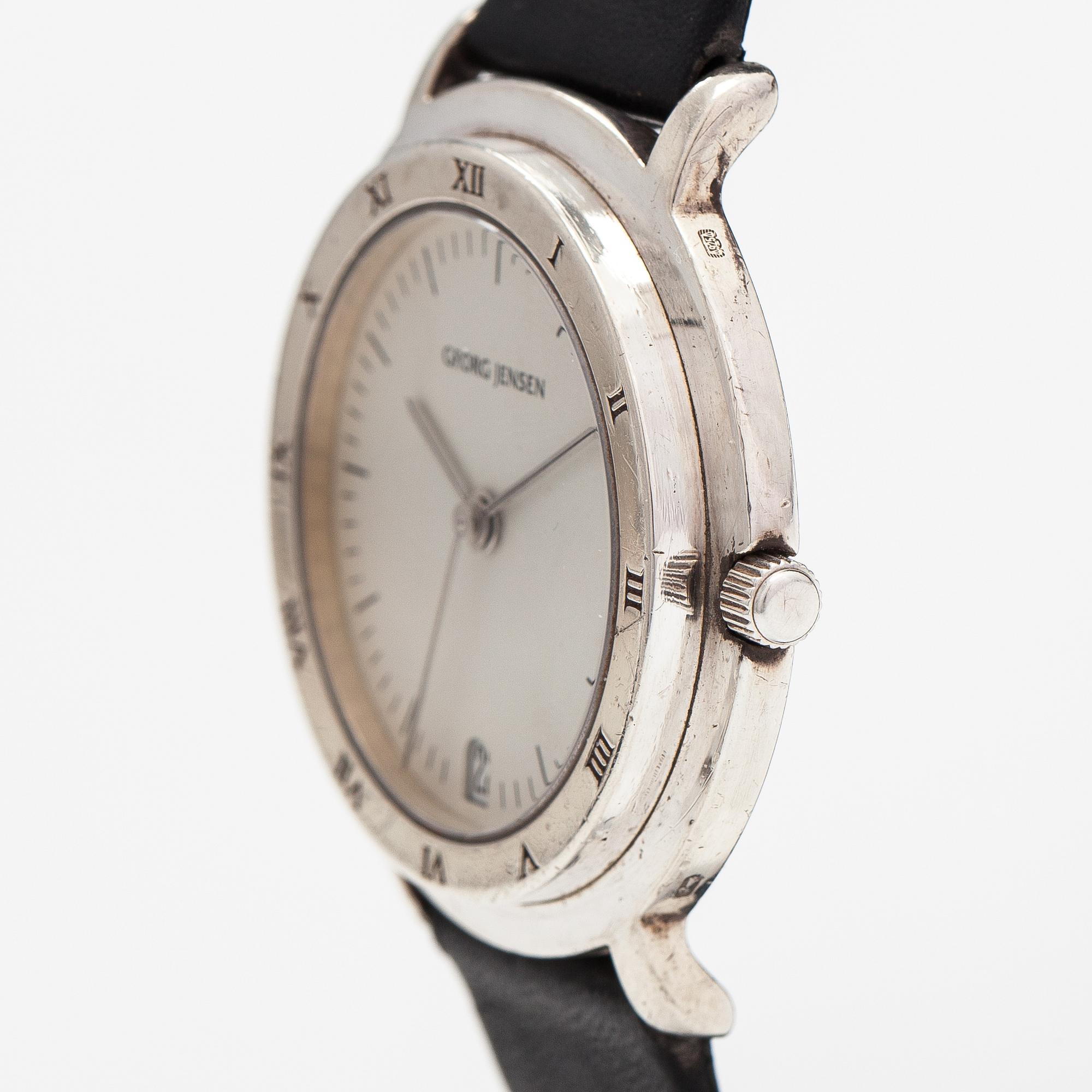 Georg Jensen/Thorup & Bonderup, 2737, wristwatch, 35 mm.