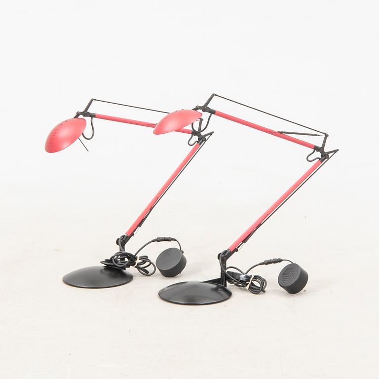 Desk lamps, a pair of "Aladina" by Carpyen.