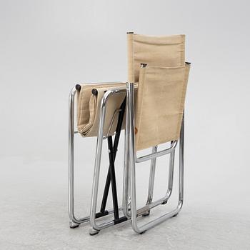 Börge Lindau & Bo Lindekrantz, five chairs, including "X75-2", Lammhults.