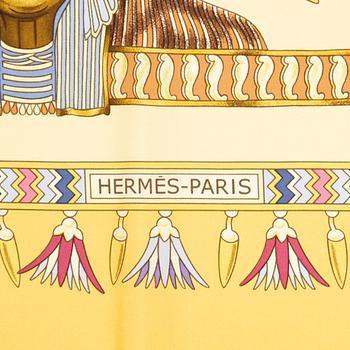 Hermès, a silk scarf 'Tresors Du Nil'.