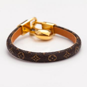 Louis Vuitton, "Crazy in lock" armband. Märkt Louis Vuitton Made in Spain.