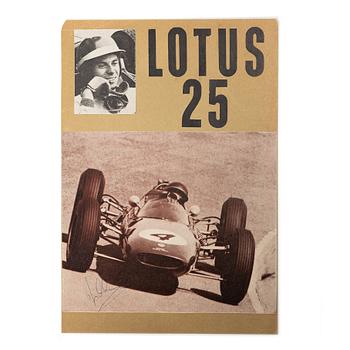 Autograph, Jim Clark, 1963.
