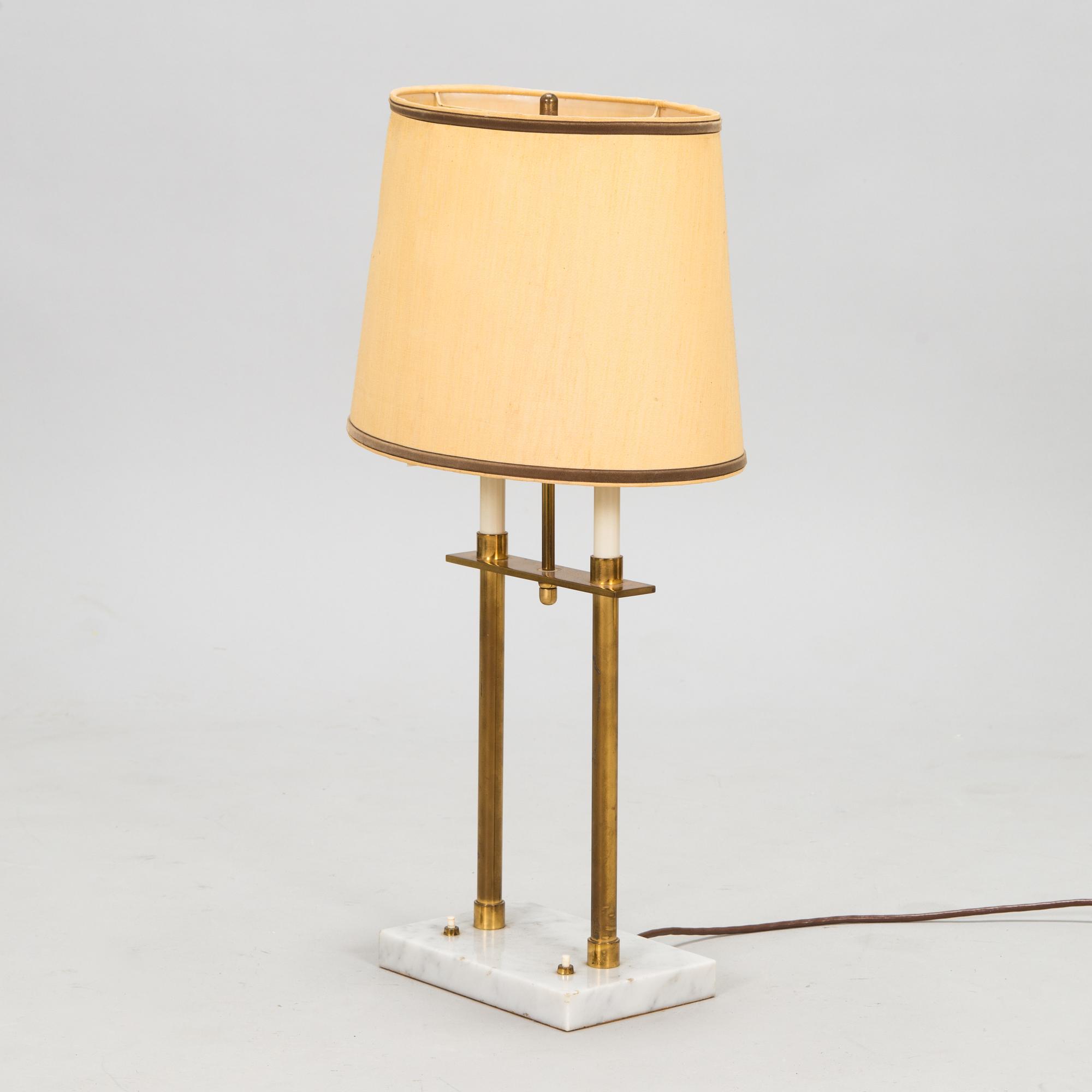 A 1970/80s table lamp by Orno.