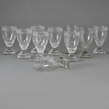 GLAS, 3+7 st, 1800-tal och 1900-talets andra hälft.