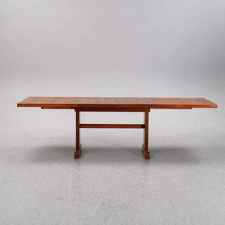 GA Berg, a teak dining table, 1940's/50's.