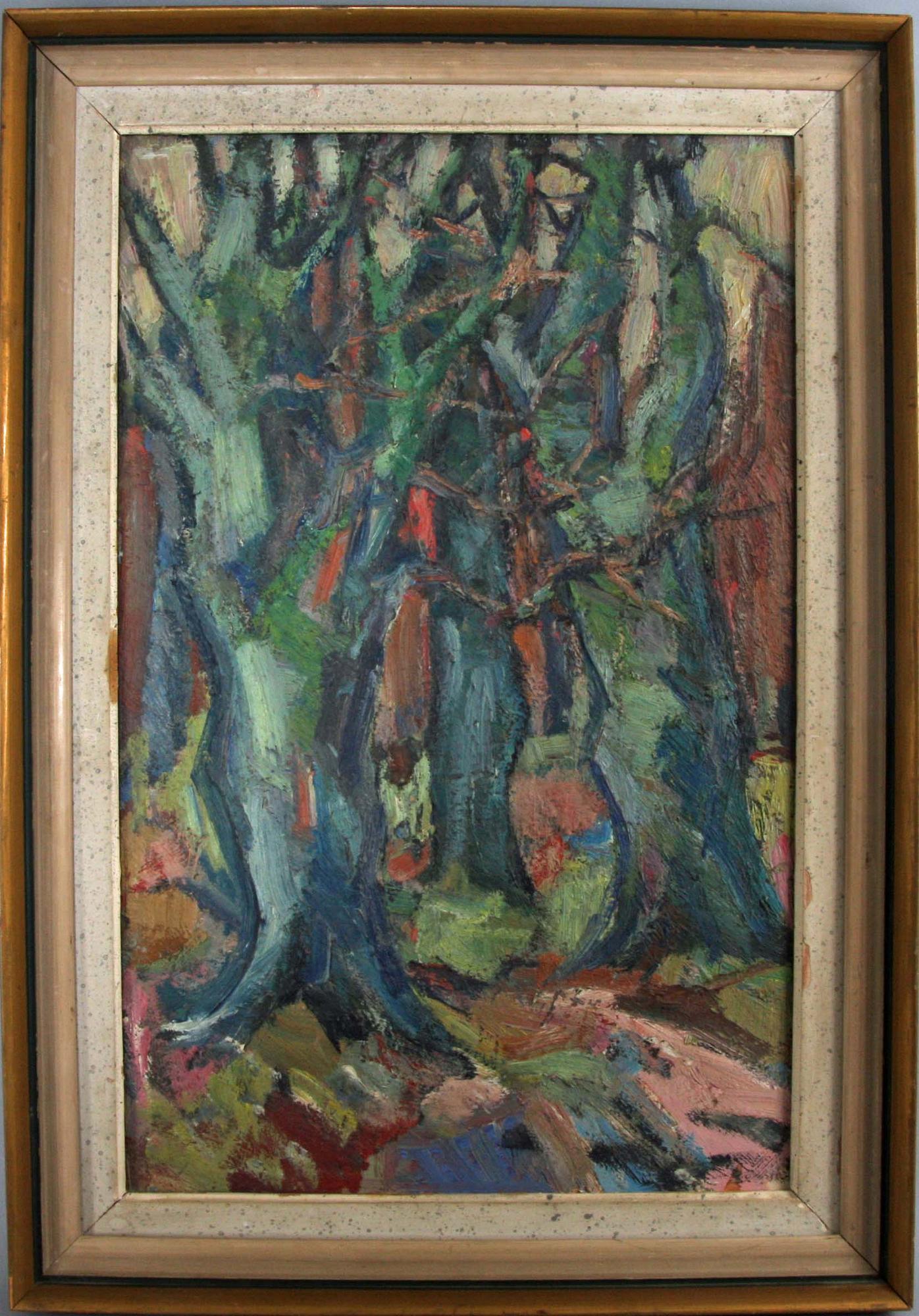 CARL BERNTDSSON, olja på pannå, 2 st, sign.