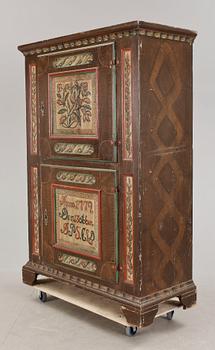 SKÅP, senbarock, bär datering 1779, 1700-tal.