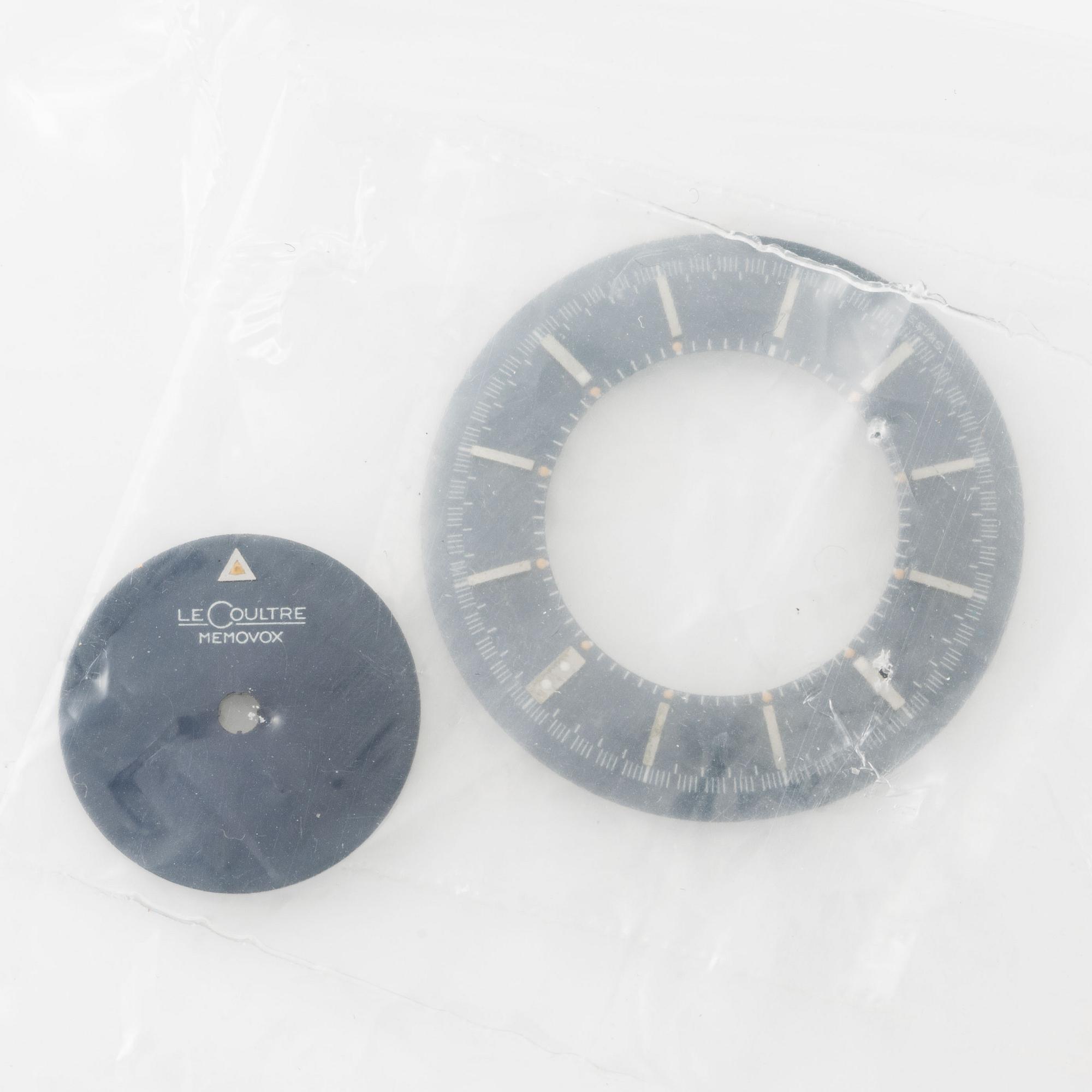 Jaeger-LeCoultre, Memovox, "Extra Dial", wristwatch, 37 mm.