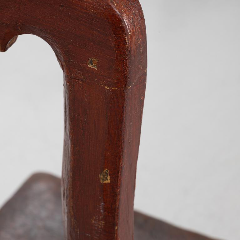 Stolar ett par, Senbarock, 1700-talets mitt.