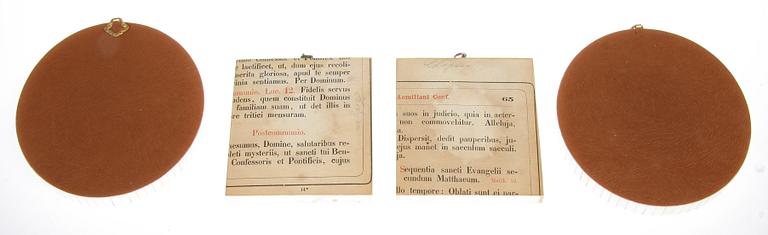 MINIATYRER, 4 st, tidigt 1900-tal.