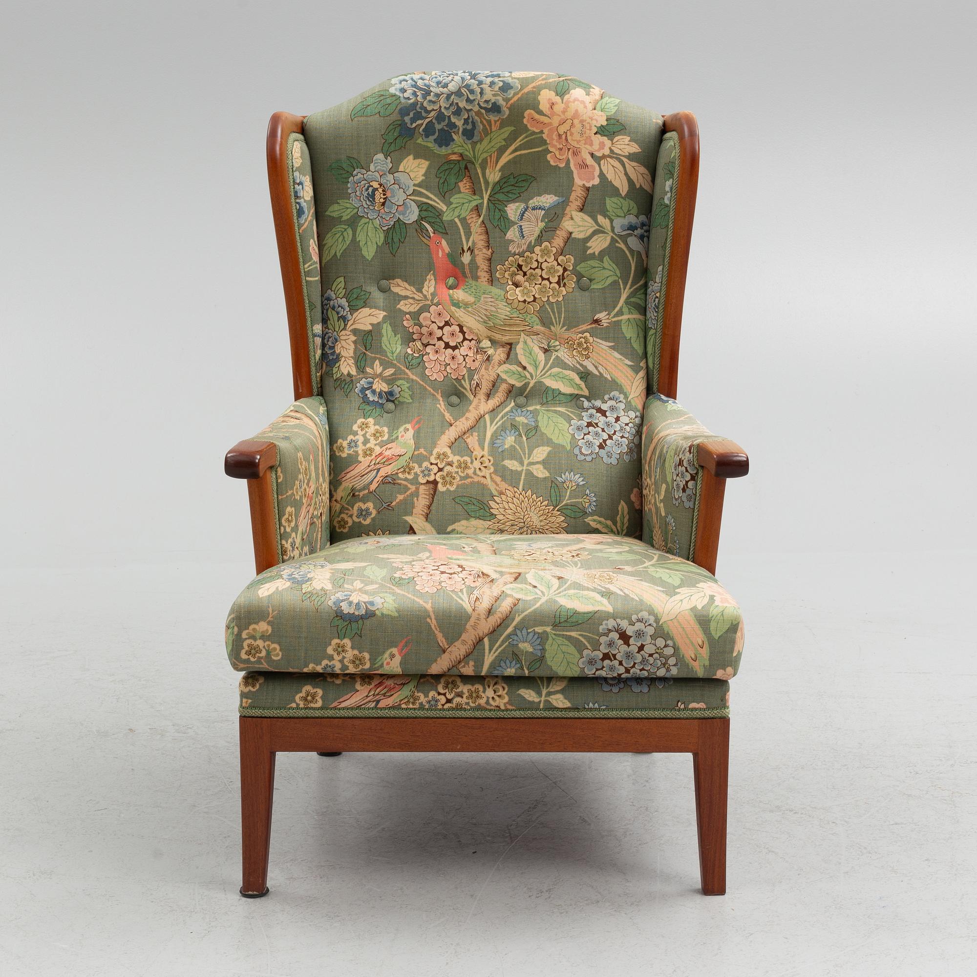 Carl Malmsten, an 'Åldermannen' armchair, second half of the 20th Century.