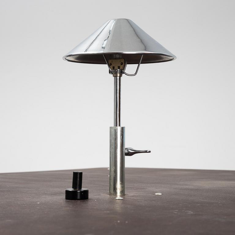 A metal coffee table, 1980's.