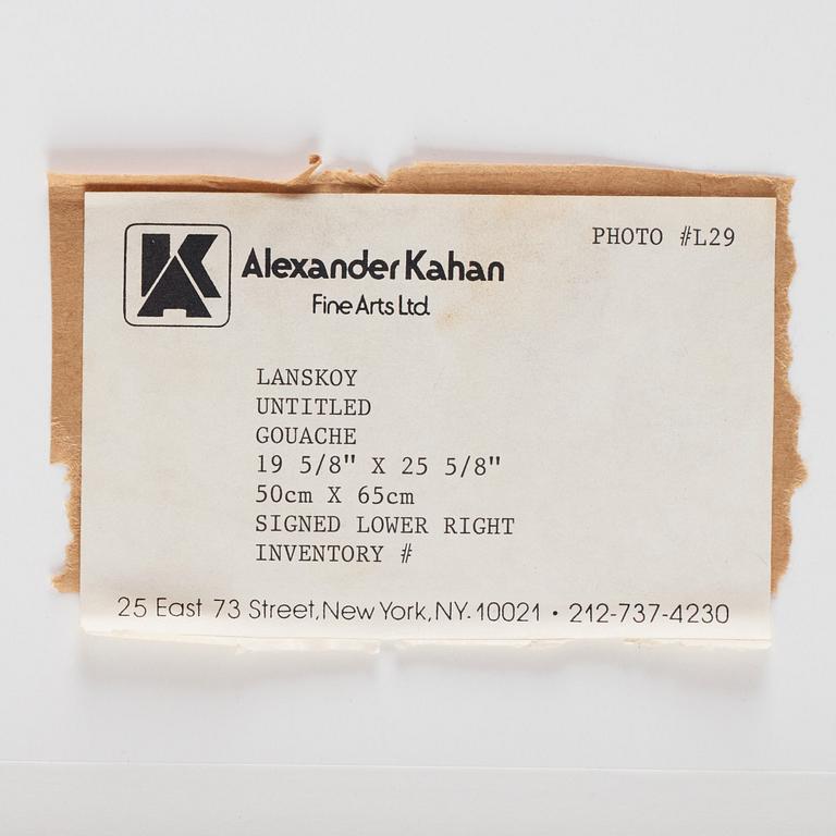 André Lanskoy, Utan titel.