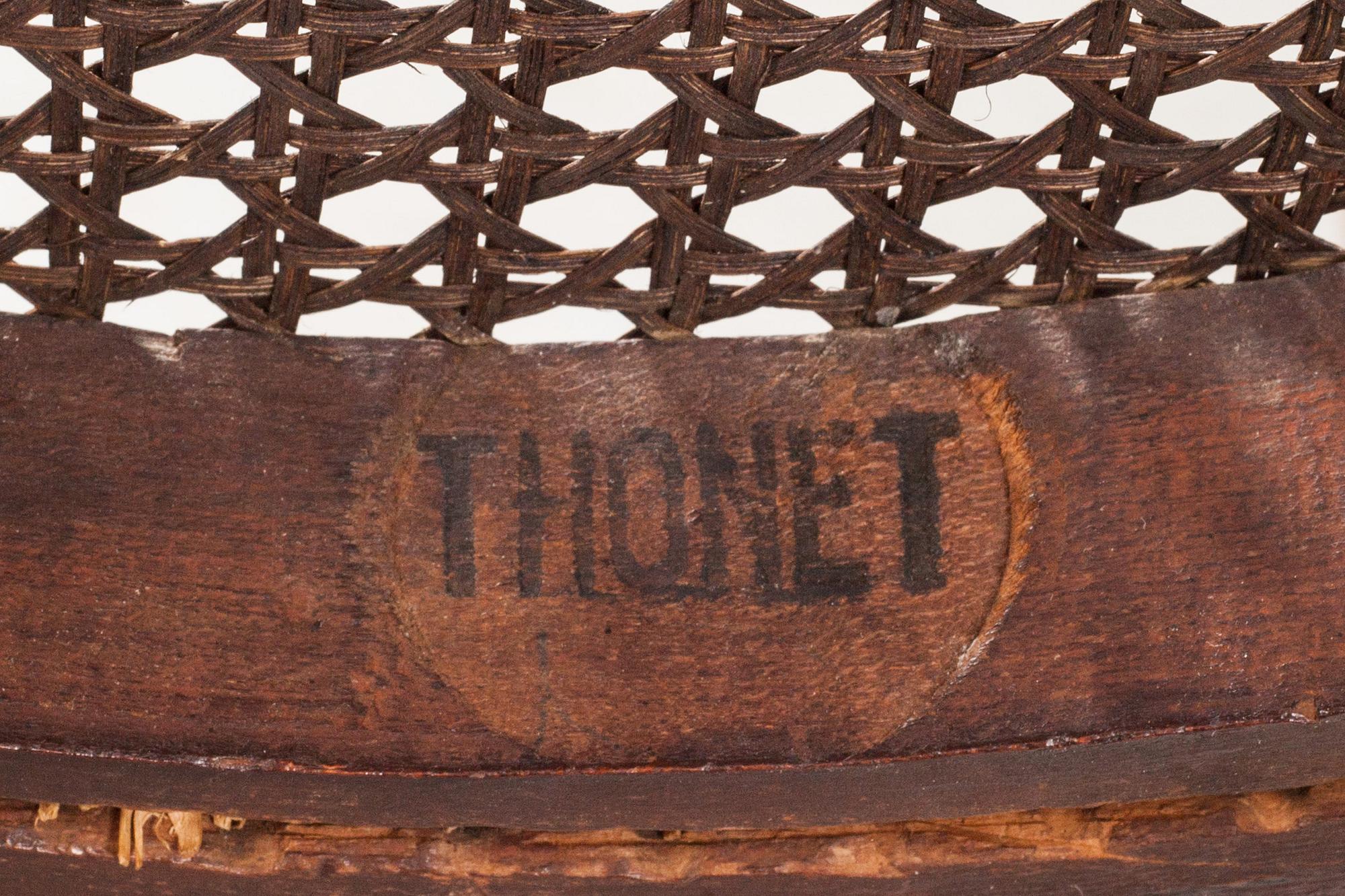 STOLAR, 6 st, Thonet, 1900-talets första hälft, brännmärkta.
