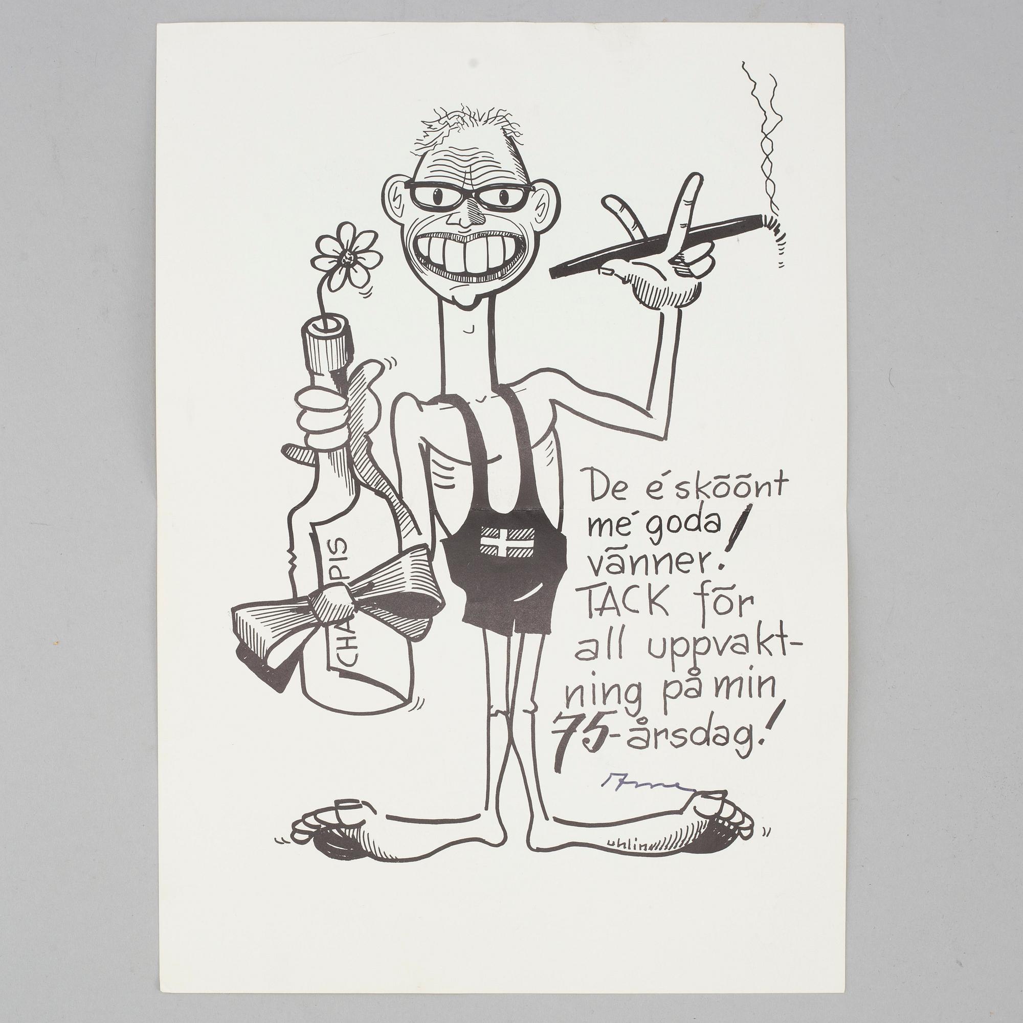 Swedish olympic champion swimmer Arne Borgs victory trophy and medals.