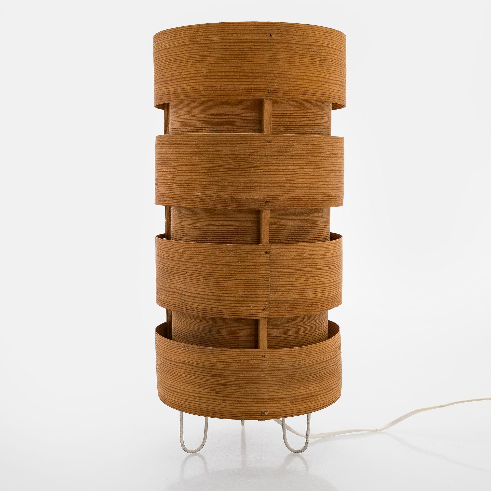 Hans-Agne Jakobsson, pöytävalaisin Ellysett AB, 1960-luku.