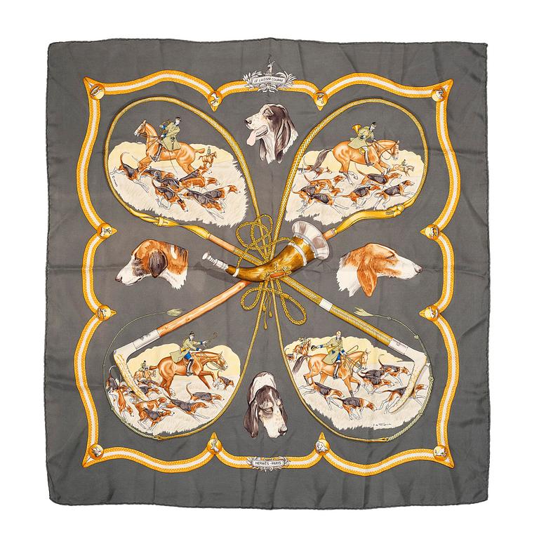 Hermès, SCARF, “Le Laisser Courre”, Hermès.