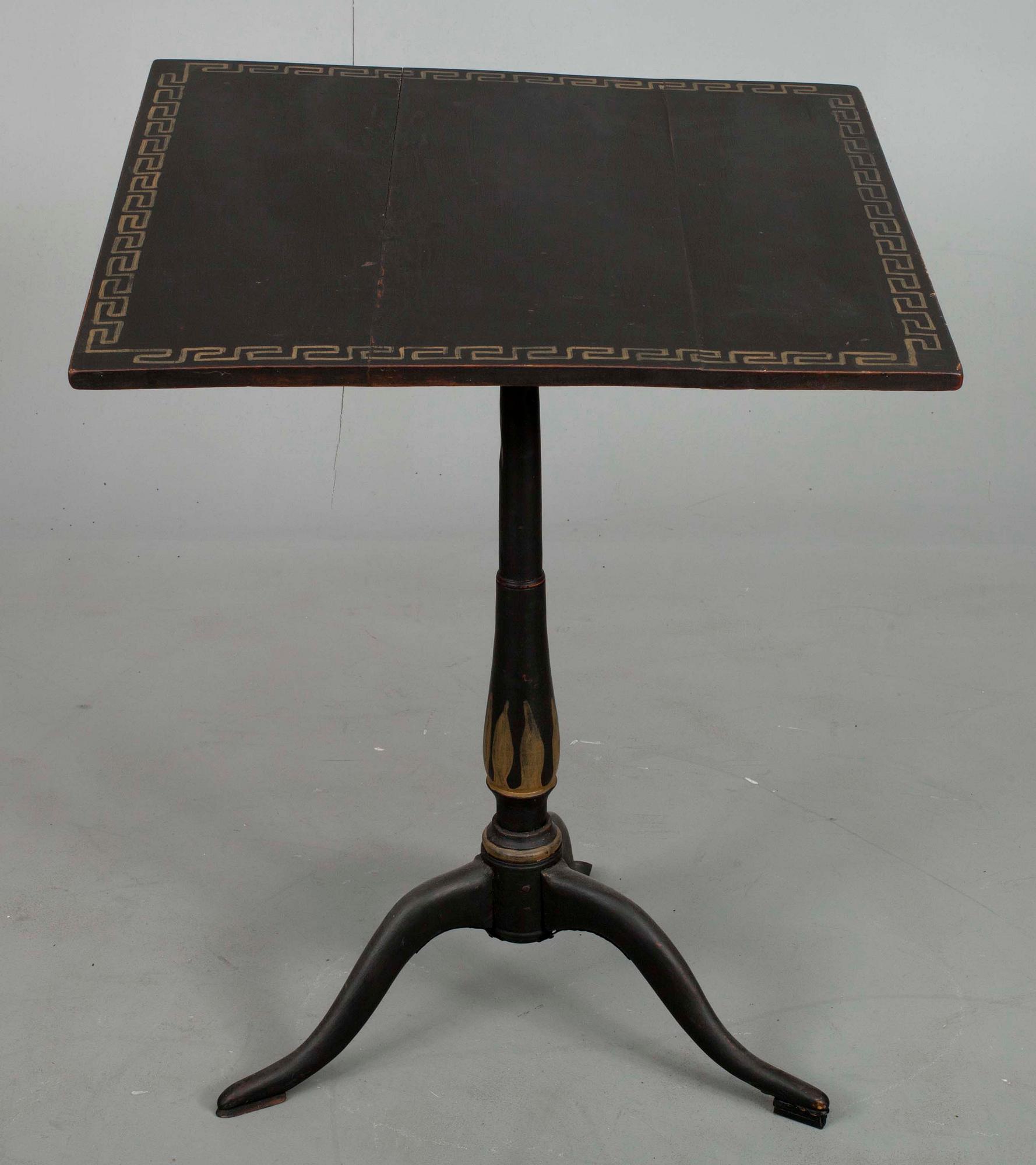 FÄLLBORD, målat trä, 1700-tal.
