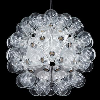 Achille Castiglioni, a 'Taraxacum 88 S1' ceiling lamp, Flos, Italy.