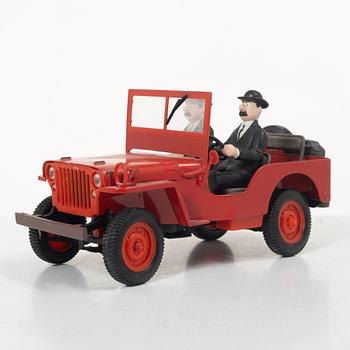 Tintin, samlarfigurer ca 25 delar, Hergé Moulins Art.