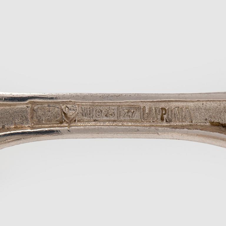 Björn Weckström, armband, "Armilla", sterlingsilver. Lapponia 1977.