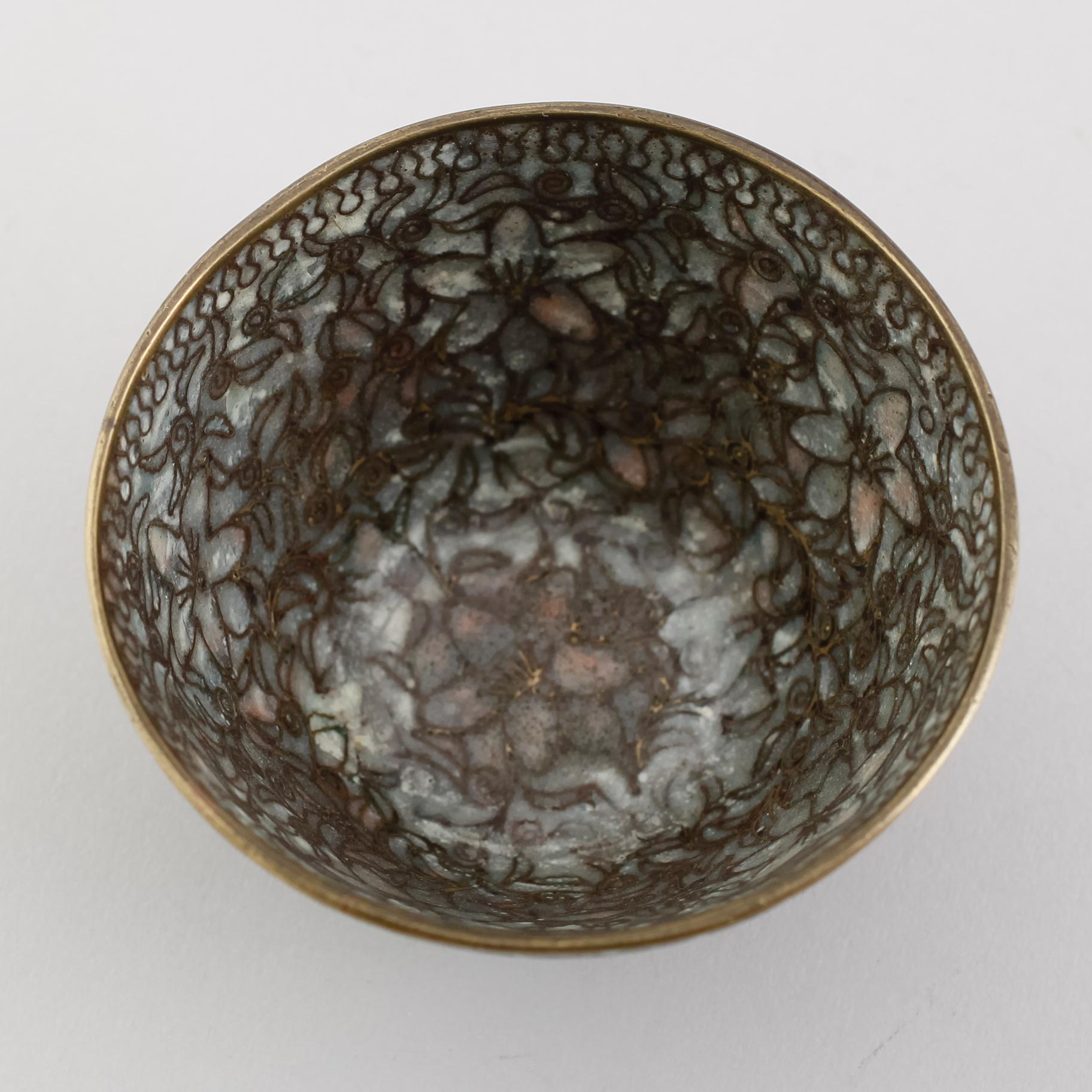 SKÅL, emaljarbete, sannolikt Europa, 1900-tal.