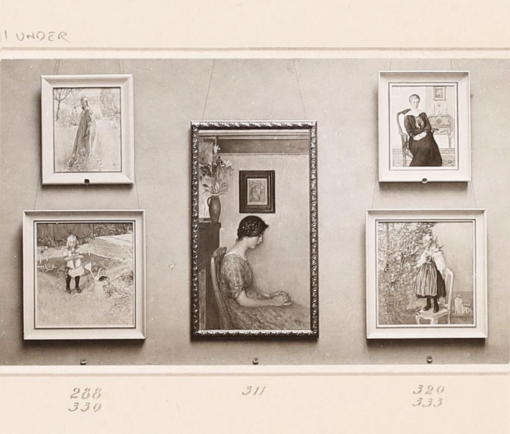 Carl Larsson, "Kersti 19 år".