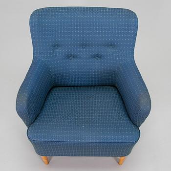 Sohva ja nojatuoli, 1900-luvun puoliväli.