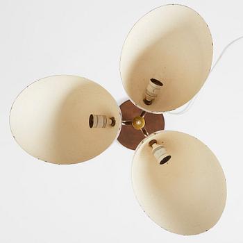 Carl-Axel Acking, golvlampa, modell "2645", Bröderna Malmströms metallvarufabrik, Malmö 1940-50-tal.