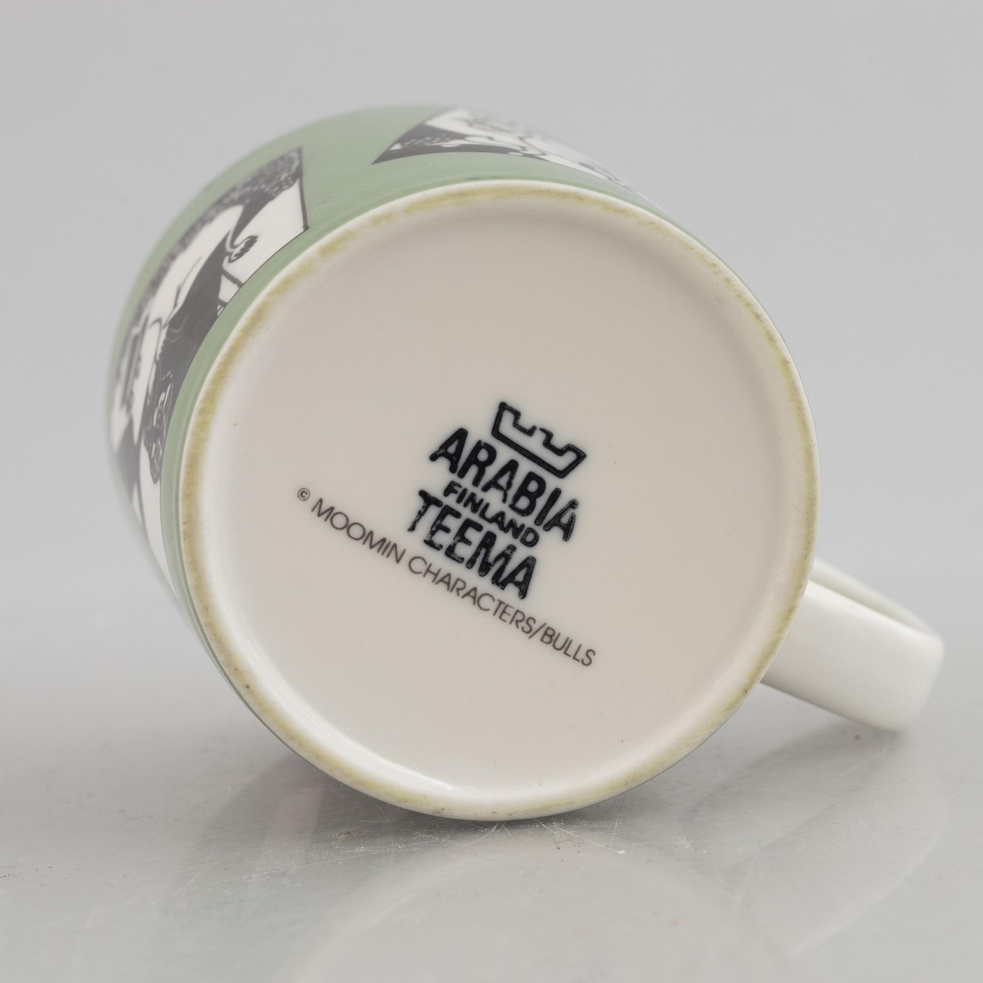 A Moomin mug, Arabia, Finland, 1990-1993.